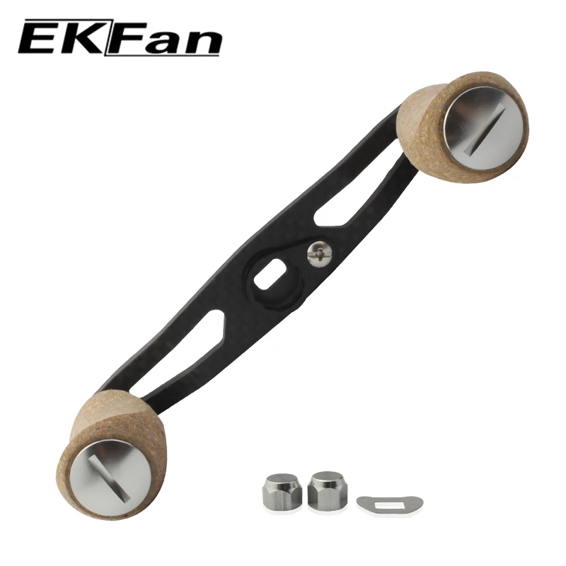 2018 EKFan 105 мм 7*4 мм/8*5 ручка из углеродного волокна + хвойных пород рыболовная для