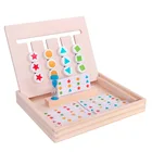 Игрушка Монтессори, подходящая по форме игровая коробка с логическими рассудами, Обучающие Детские развивающие игрушки, детская деревянная игрушка, настольные игры
