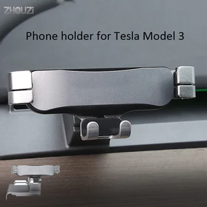 car mobile phone holder cell phone smartphone holder air outlet mount gps stand bracket for tesla model 3 2016 2020 accessories free global shipping