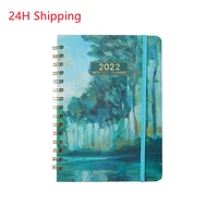 2021 new a5 2022 planner english version agenda notebook goals habit schedules stationery office school supplies dropshipping