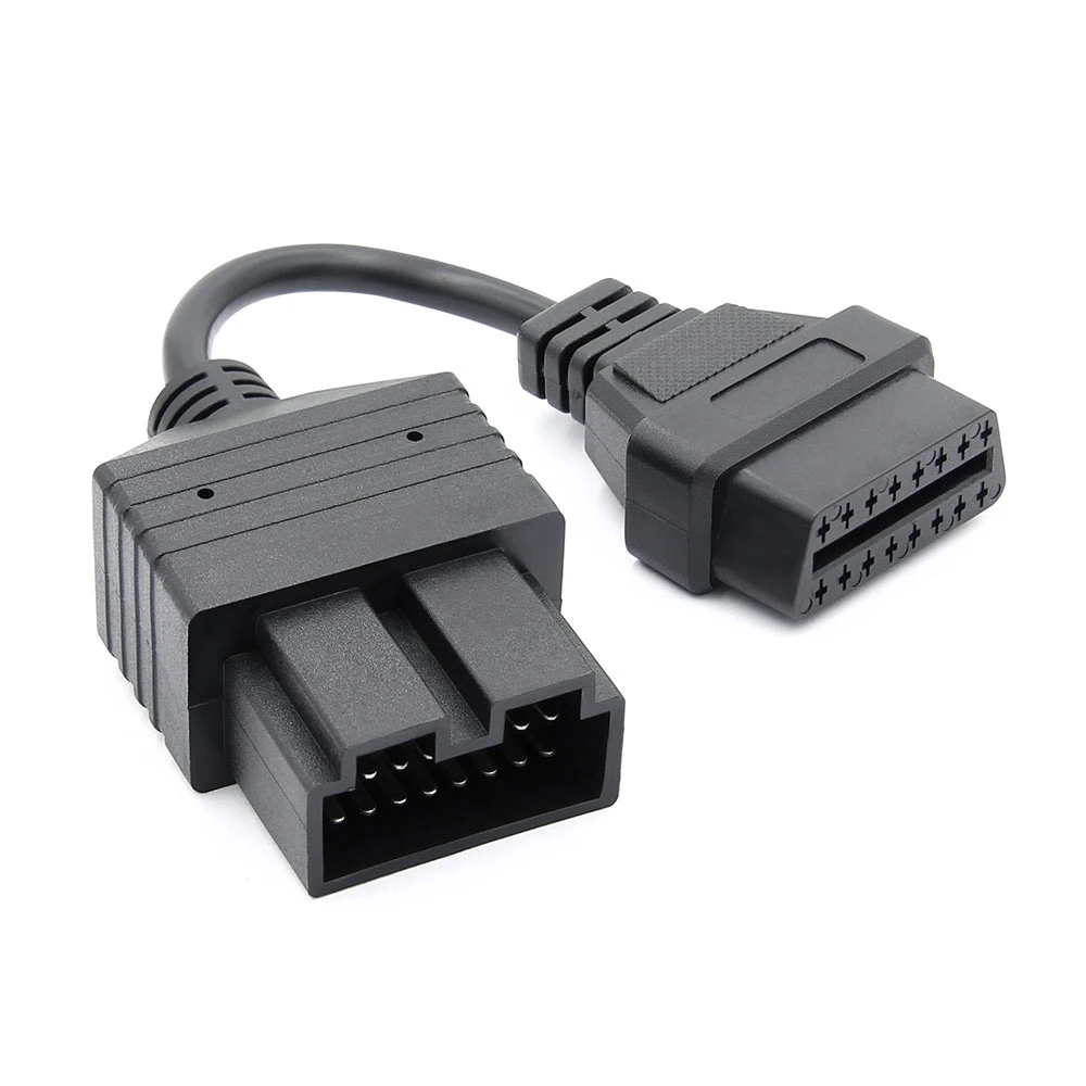 Для G-M 12PIN для Opel для Honda Для KIA для Mazda для Nissan для Mitsubishi OBD2 Диагностический адаптер OBD разъем OBDII сканер