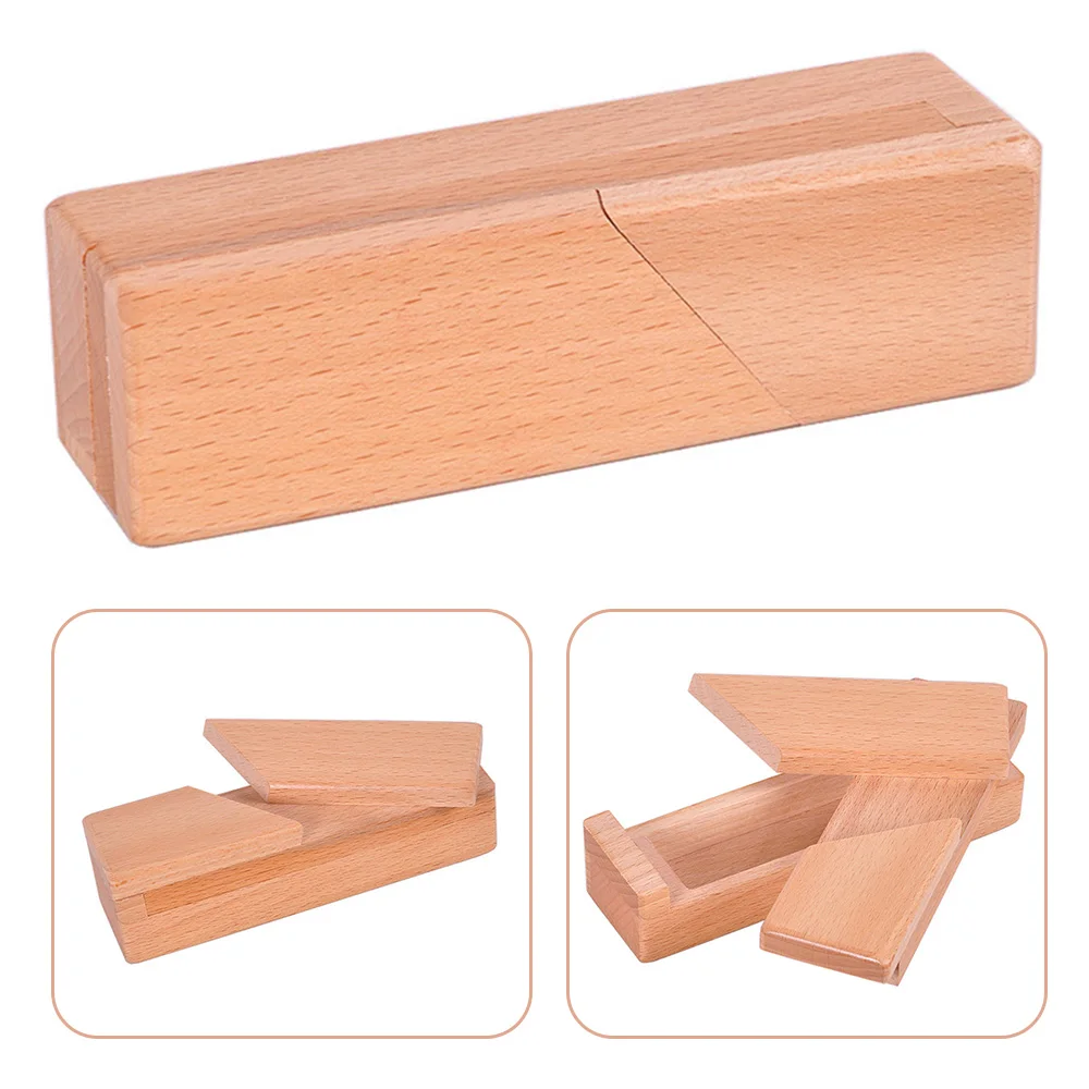 Деревянная головоломка для детей t открывающаяся коробка Волшебная таинственная