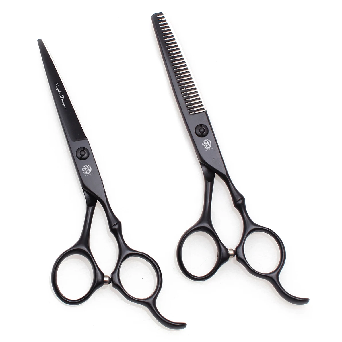 

Hair Scissors 5.5" 6" Purple Dragon Japan 440C Barber Hair Cutting Scissors Professional Styling Tool Thinning Shears Set 9030#