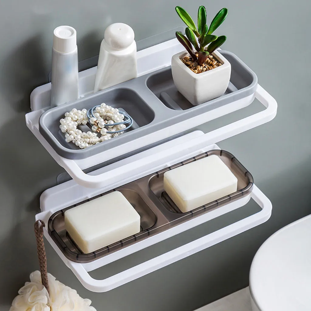 Органайзер для кухни полка хранения бумаги клейкой пленки бутылок с соусом Полка