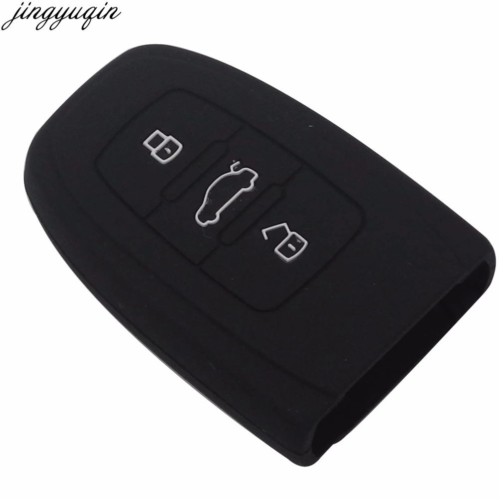 Пульт дистанционного управления силиконовый 3B ключ чехол для Audi B6 B7 B8 A4 A5 A6 A7 A8 Q5 Q7