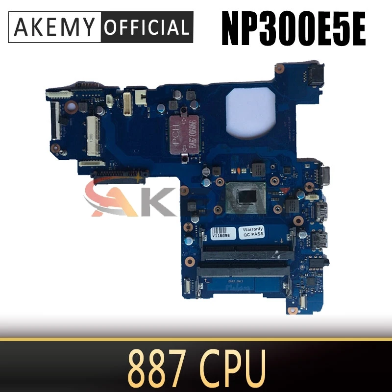 

AKEMY BA41-02206A For samsung NP300E5E NP270E5E 300E5E 270E5E Laptop motherboard SLJTA 887 CPU