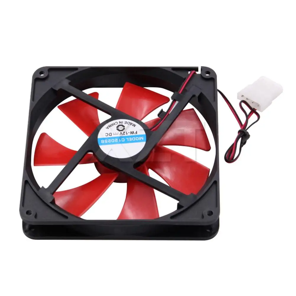 140 мм компьютер 16 дБ Ультра тихий вентилятор Радиатор кулер процессор радиатор