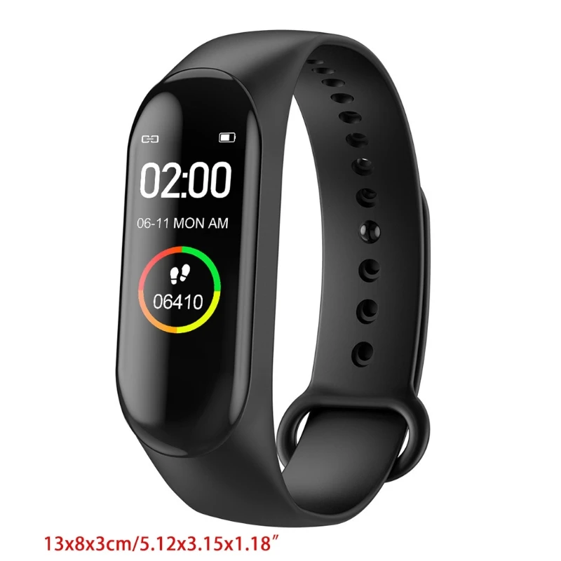 

Slim Fitness Tracker Pedometer Watch IP67 Waterproof Calorie Step Counter