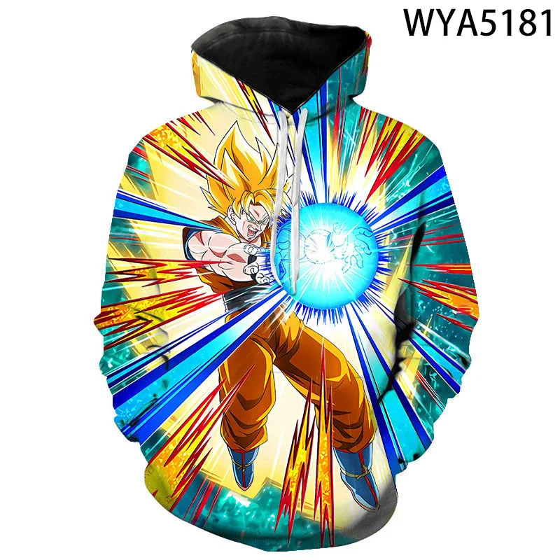 

Men Women Children Cool Dragon Anime Pullover Long Sleeve Hoodies 3D Printed Sweatshirts Streetwear Boy Girl Kids Fashion Tops