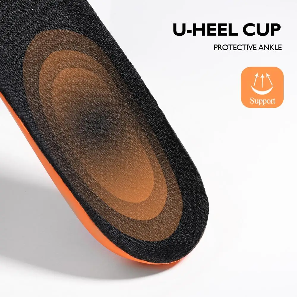 BANGNI Sports Inosles Soft EVA Shock Absorb Shoes Pad Running Sole Heel Cushion Plantar Fasciitis Feet Inserts for Women Men