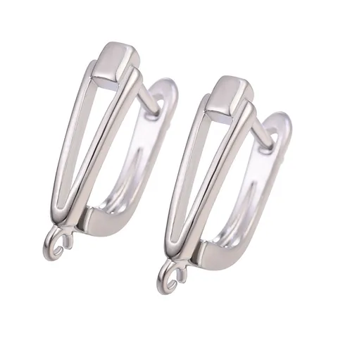 Juya медные застежки для сережек 4 шт