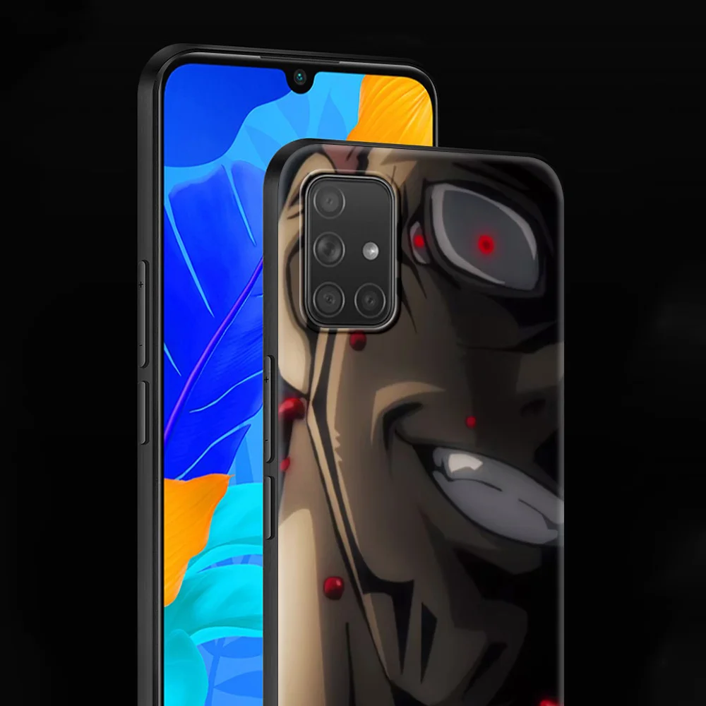 

Cool jujutsu kaisen Phone Case For Samsung Galaxy A72 A52 A71 A51 A42 A32 A31 A21 A02 A01 A11 A91 A41 A21s A02s Softshell