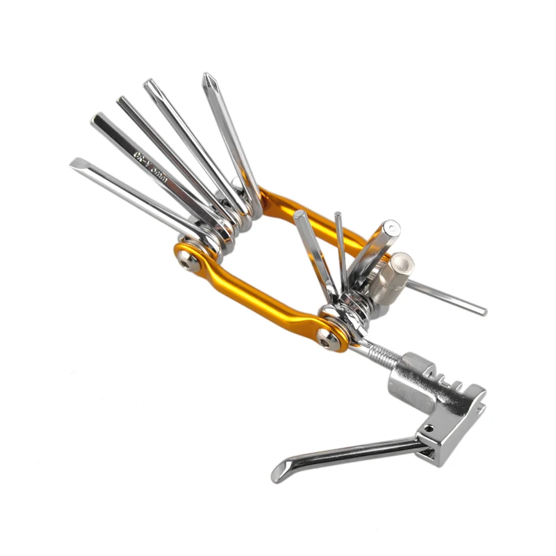 Портативный мини 11 в 1 велосипедный дорожный горный велосипед инструменты