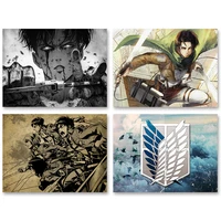 diamond picture home decor 5d embroidery attack on titan painting full round drill cross stitch wall japan anime handmade gift