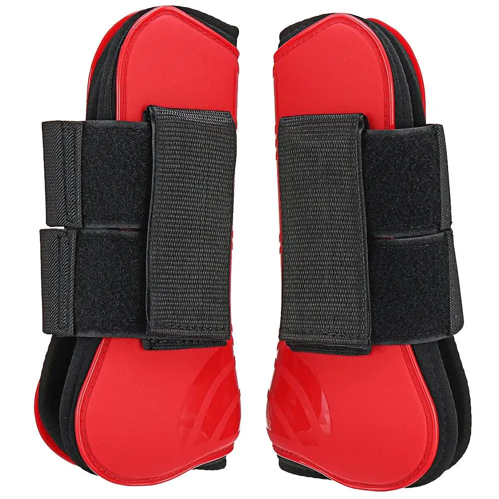 

Durable PU 4 Colors Equestrian Horse'S Foreleg Horse Guard Tendon Horse Leg Guard Protect Pet Horse Guard Fetlock Riding Boots