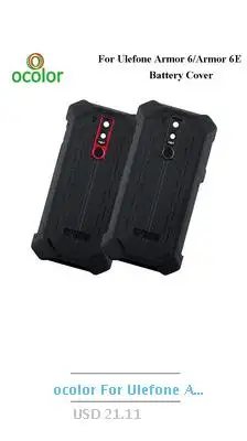Ocolor для UleFone Armor 6 USB разъем плата для зарядки сборка Запчасти для UleFone Armor 6E USB плата Аксессуары для мобильных телефонов