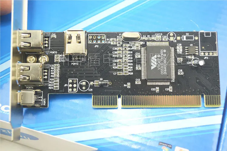 &quotE ZHOU&quot EZRC1394 PCI 1394 карта цифровой камеры HD DV захвата сжатая Карта видеозахвата |