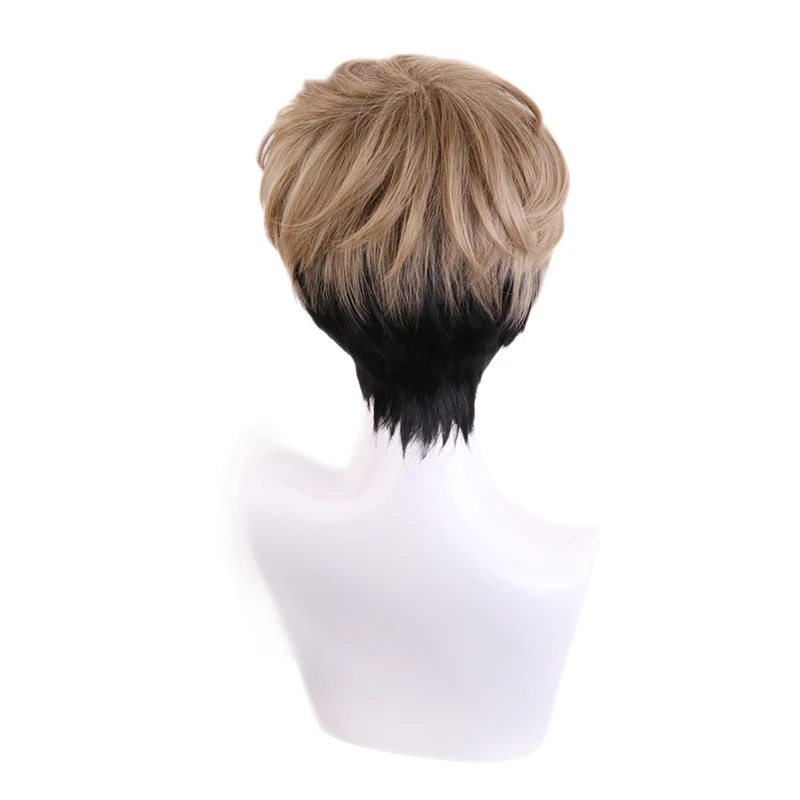 

Anime Killing Stalking SangWoo Short Wig Cosplay Costume Heat Resistant Synthetic Hair Men Fashion Wigs