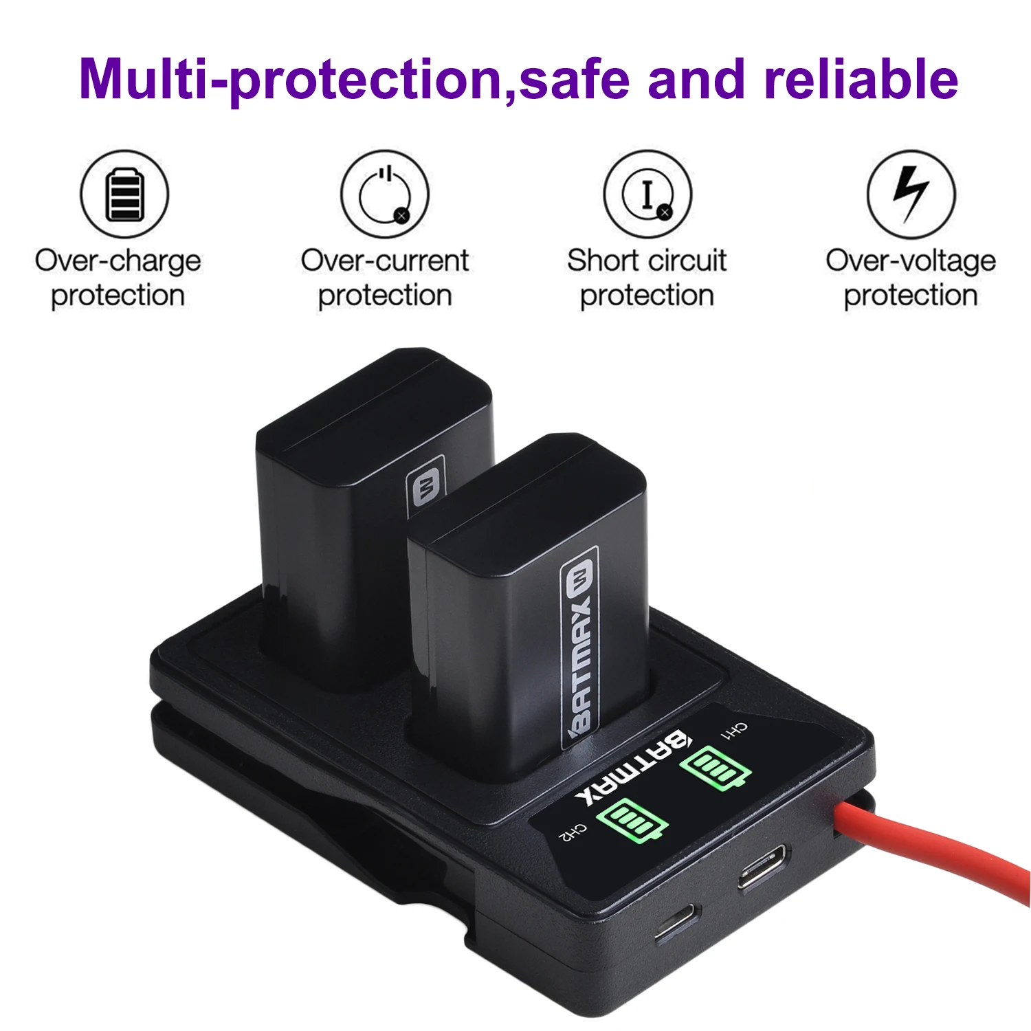 Двойное зарядное устройство USB для SONY FW50 NP NP-FW50 NPFW50 NEX-3 NEX-5 NEX-6 SLT-A55 A33 A55 A37 A3000 A5000 A6000