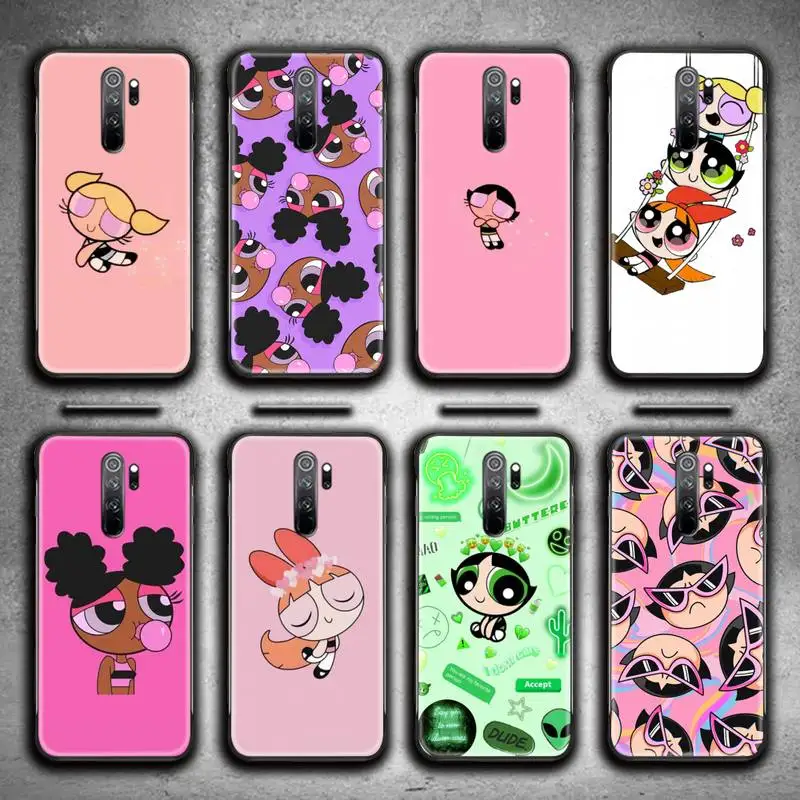 

Cute Cartoon Girl Phone Case for Redmi 9A 9 8A Note 11 10 9 8 8T Pro Max K20 K30 K40 Pro