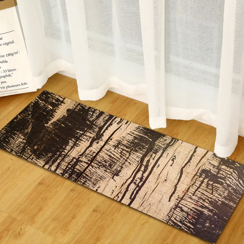 WUJIE 8 Styles Non-Slip Mat Geometric Pattern Striped Carpets Area Rug for Living Room Rectangle Kitchen Mats Floor | Дом и сад