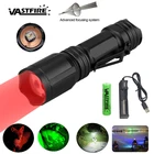 Светодиодный фонарик 10 Вт, Ультраяркий мощный фонарик XML с Usb, 4 цвета в 1, многоцветный фонарь, 18650, лучшая лампа для кемпинга, рыбалки, охоты