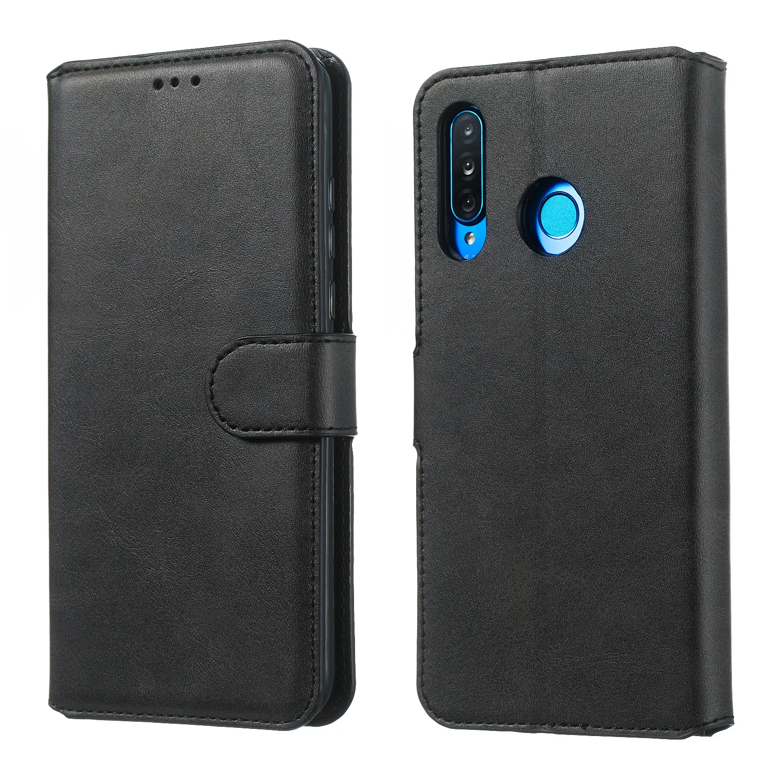 Кожаный чехол книжка для Huawei P40 P30 Honor 8A 8S 10i 10 Lite 9X 7C 20 7A Pro Y7 Y5 Y6 Y9 Prime P Smart Plus Z