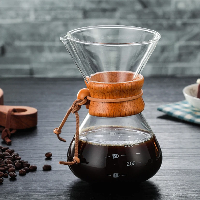 Кофейники 400 мл термостойкие стеклянные кофейники 3 чашки|Кофейники| |