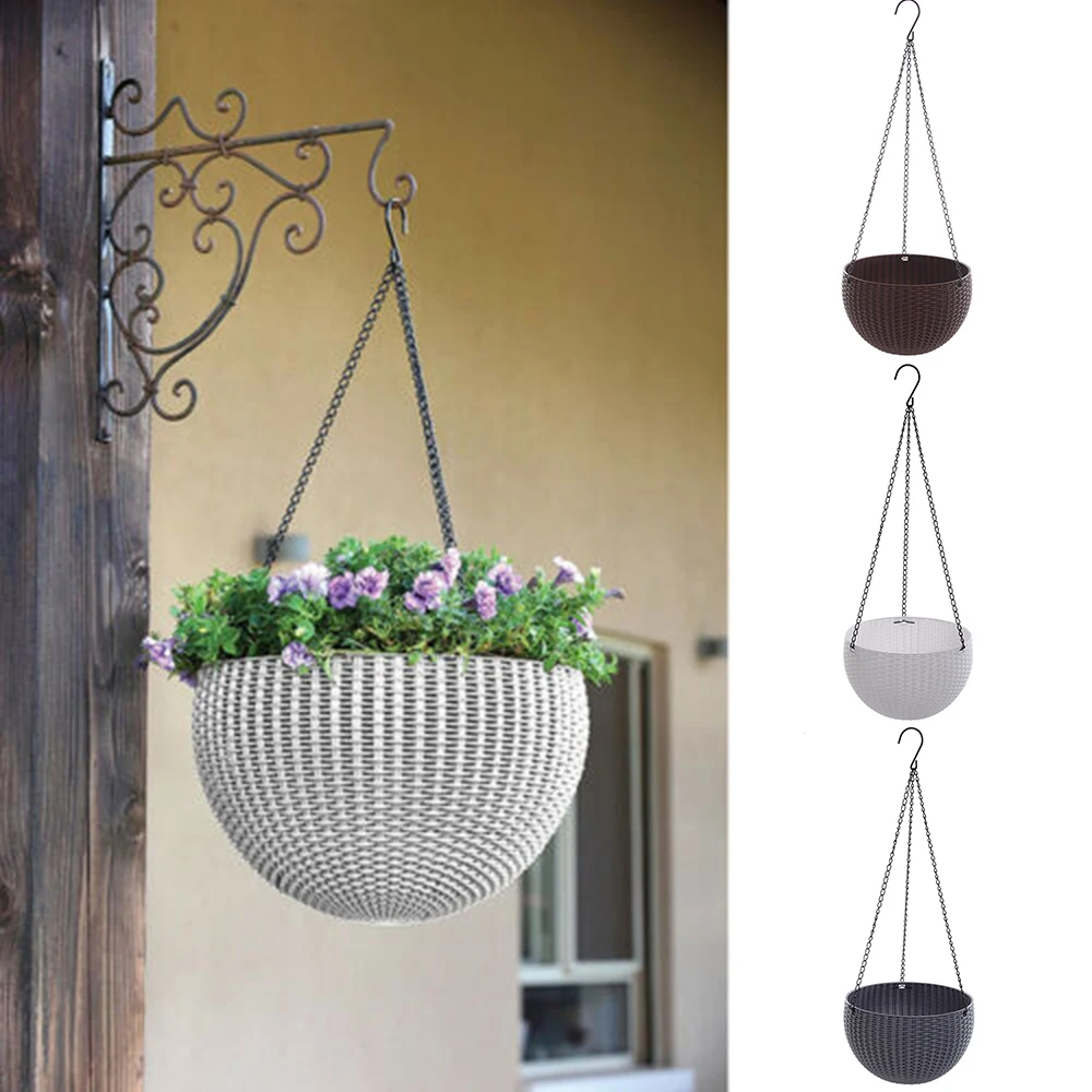 

Outdoor Flowerpot Home Balcony Decor Breathable Washable Reusable Hanging
