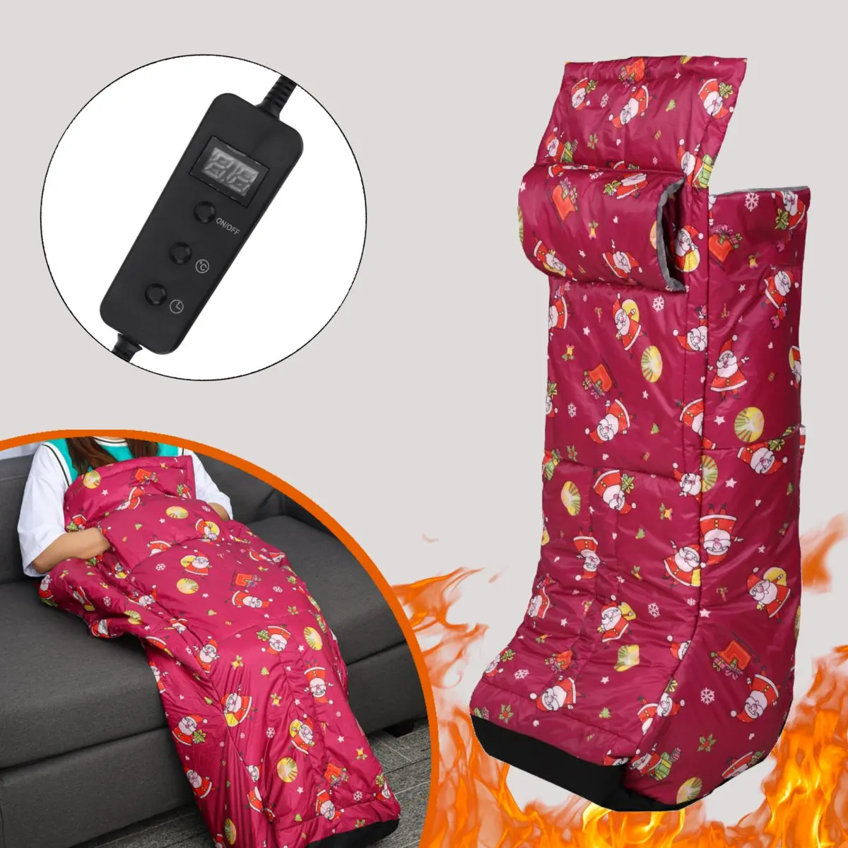 

Одеяло с электрическим подогревом, зимнее теплое одеяло для дома, офиса, ног, ног, рук, теплое, портативное фланелевое одеяло с контроллером