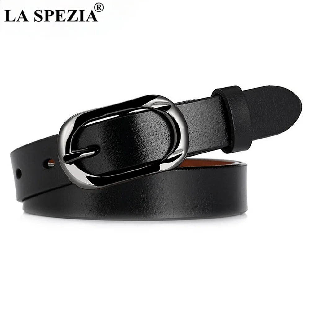 

Genuine Leather Women Belt Camel Pin Buckle Belt Female Vintage Brand Cowskin Ladies Classic Ladies Belt for Jeans 110cm
