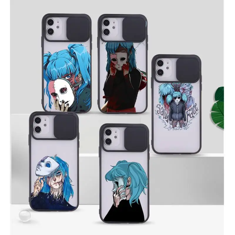 

sally face game Phone Case for iPhone 12 11 8 7 se 2020 mini pro X XS XR MAX Plus Transparent Camera Protection Cover