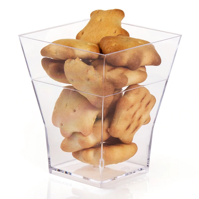 Акция товары для вечерние Ринок и свадеб одноразовая пластиковая посуда 55*45 мм/60