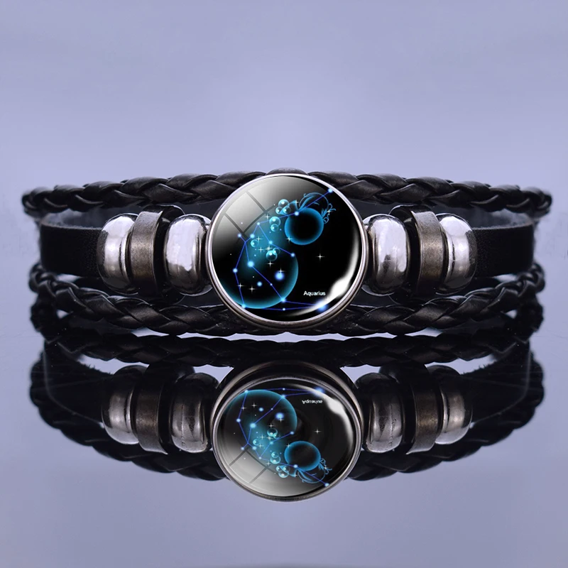 12 гороскоп искусственные ограждения Лев весы Gemini Pisces Virgo стекло кабошон панк