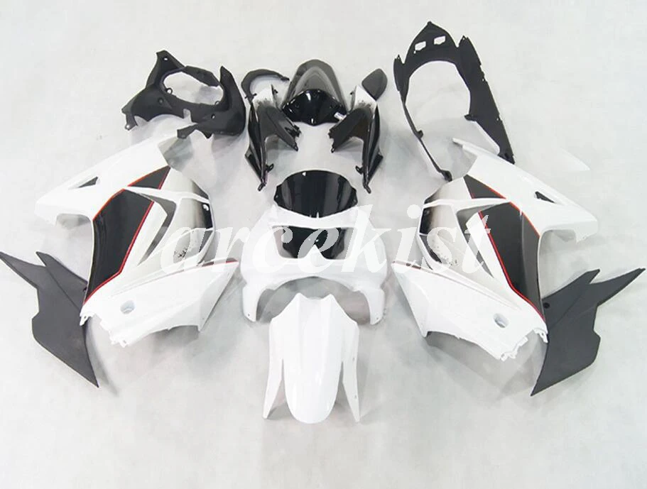 Injection Mold Motorcycle New ABS Fairings kits Fit For kawasaki Ninja 250R EX250 2008-2014 08 09 10 11 12 13 14 White black | Автомобили
