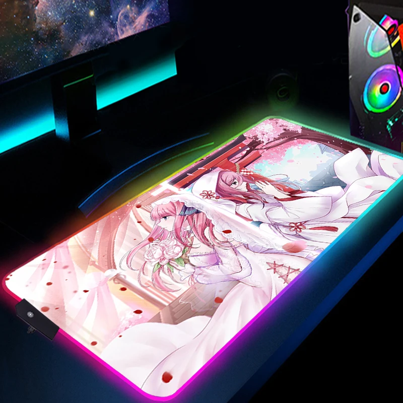коврик для мыши gotoujian no hanayome rgb коврики