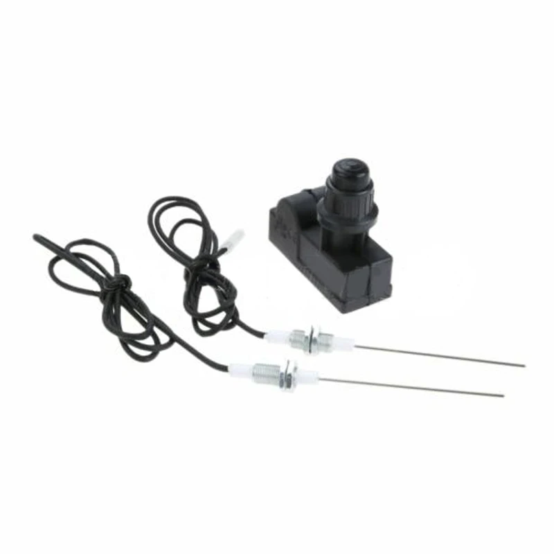 

2pcs Electronic Grill Igniter Ignitor Kit With Spark Plug Wire 1M For Gas Grills