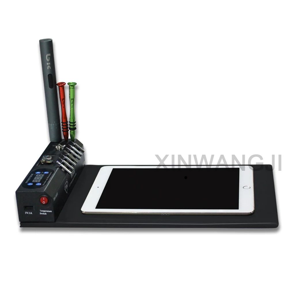 TBK-568R LCD защитный экран Панель Экран сепаратор/дробилка для переработки нагрева