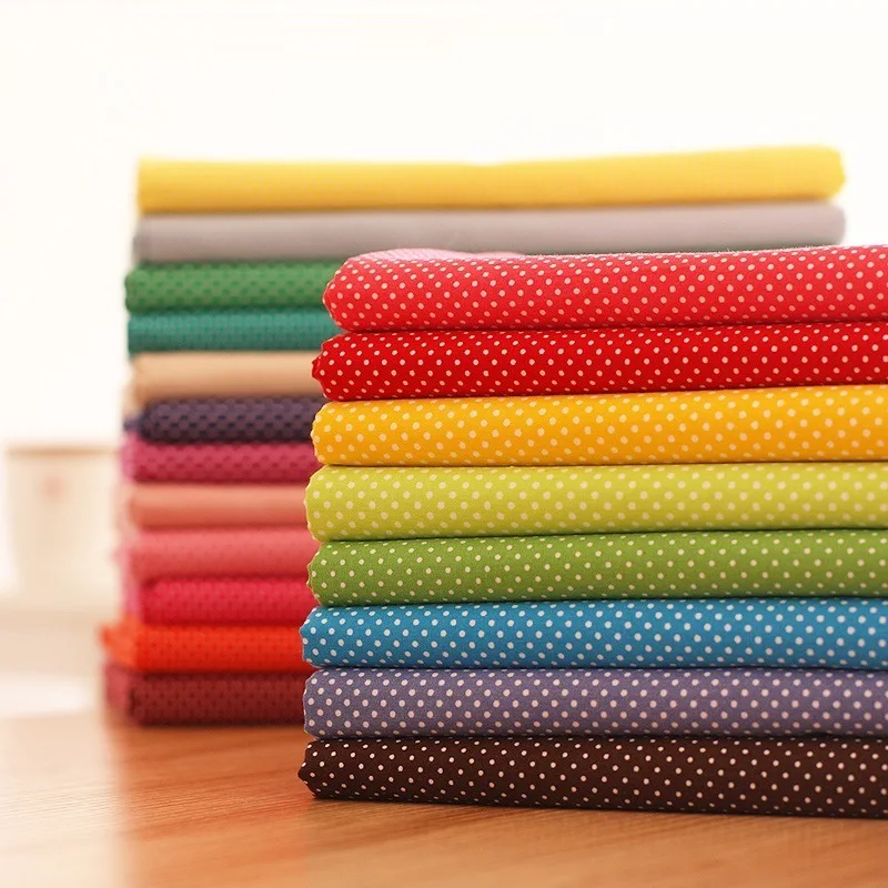 

20Pcs 25*25cm Sewing Patchwork Colourful Fabric Cotton 100% For Sewing Clothes Bundle DIY Handmade Craft Material