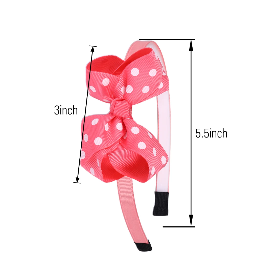 Бант для волос детский 3 дюйма с блестками в горошек | Аксессуары одежды