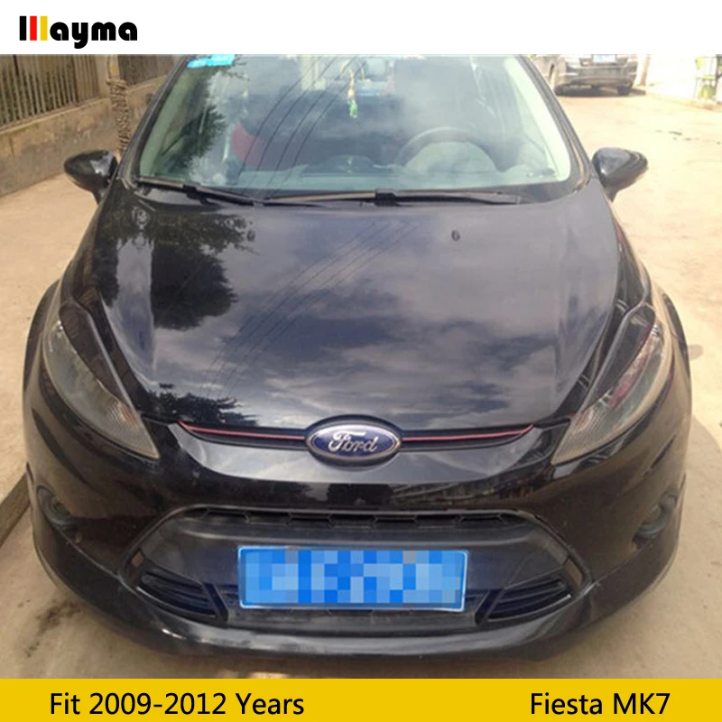 Наклейка на переднюю фару автомобиля накладки ВЕКО для Фар Ford Fiesta facelift MK7 2009-2012