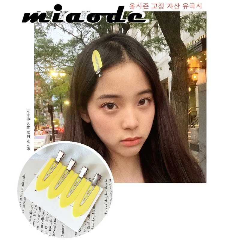 4 шт./1 шт. бесшовные заколки для волос