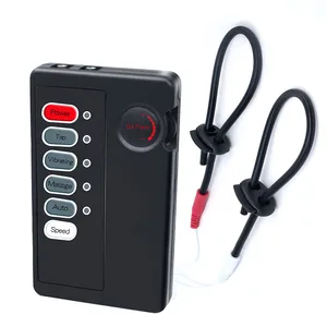 2 типа колец для пениса с электрошоком на член E-stim секс-игрушки электро-шок кольцо для пениса Электростимуляция секс-Аксессуары