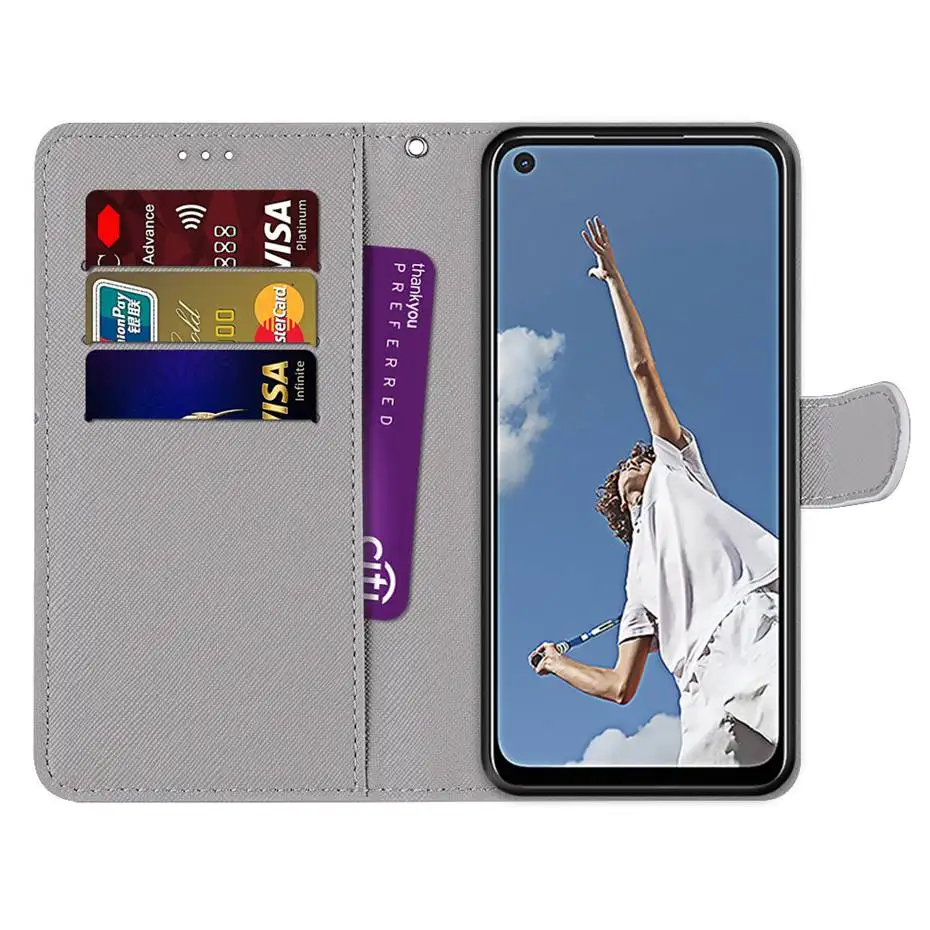 Кожаный чехол книжка для OPPO A52 A92 A72 A15 S A53 A93 4G A9 A33 A5 2020 F17 Pro Realme 5 5s C15 Бумажник