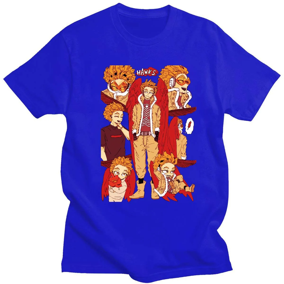 Футболка мужская графическая с мотивом аниме Моя геройская Академия | Мужская