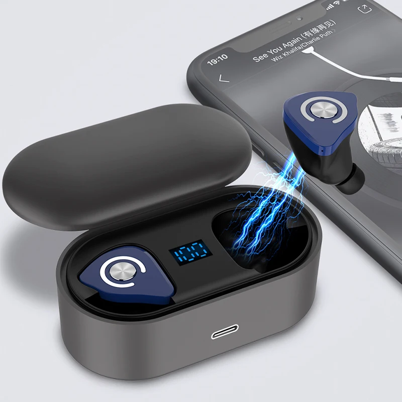 FLUXMOB M9 мини разъем для наушников высокой четкости вызова Беспроводной in ear Bluetooth 5 0
