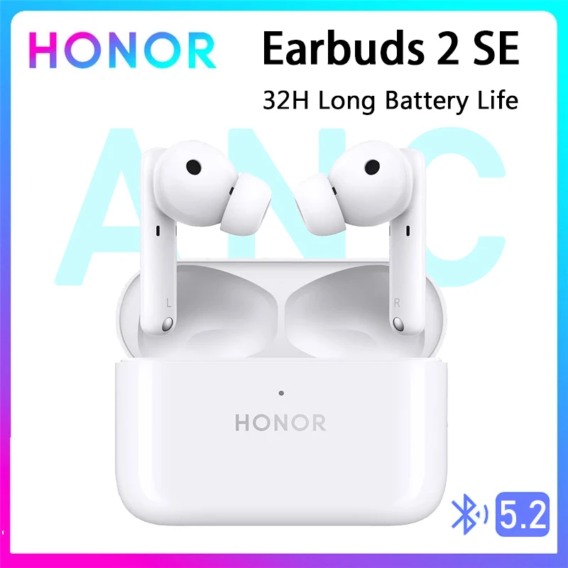 TWS наушники Honor Earbuds 2 SE с поддержкой Bluetooth 5 и двойным микрофоном|Наушники
