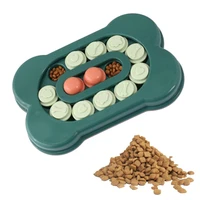 dog puzzle toys bite resistant anti slip slow eating dog food bowl toys dog enrichment toy gifts for puppy treat dispensing