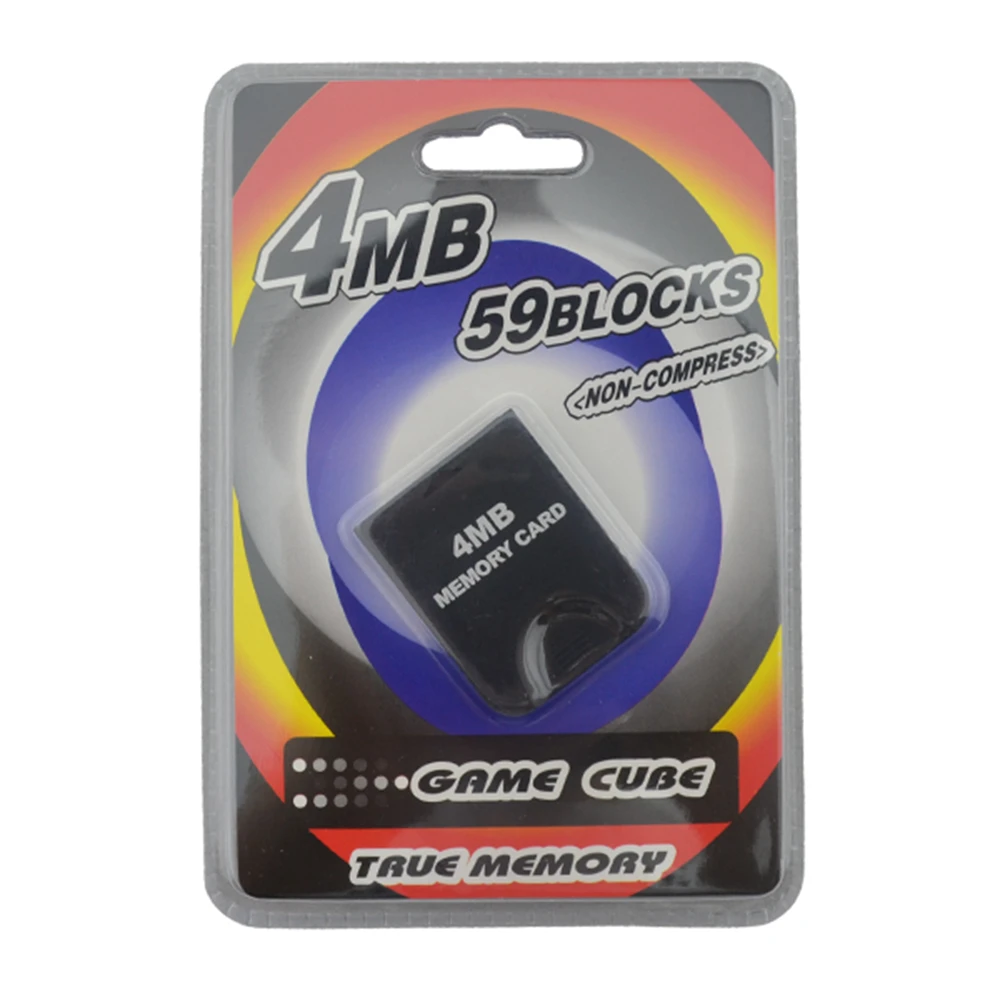 Высокое качество 4 M/8 M/16 M/32 M/64 M/128 MB карта памяти Saver для G ameCube N GC консоли|Картриджи|
