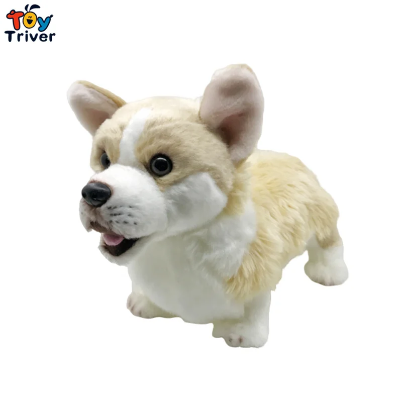 Pembroke Welsh Corgi Плюшевая собачка Toy Triver набитые Животные Куклы Дети Малыши мальчик